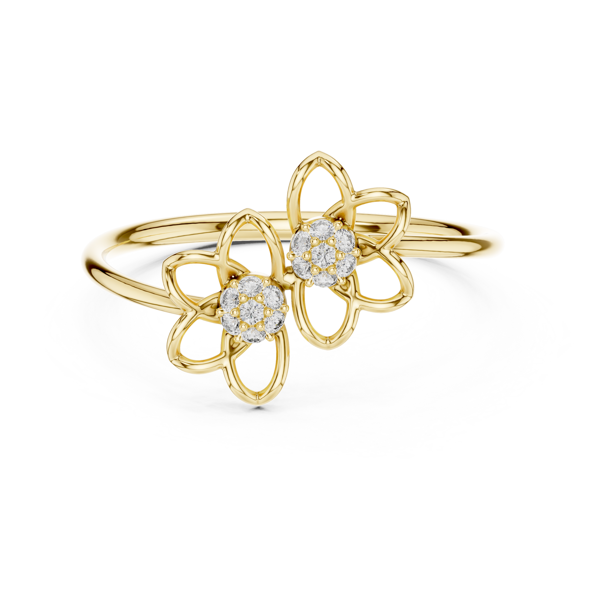 Round Halo Lab Grown Diamond Ring