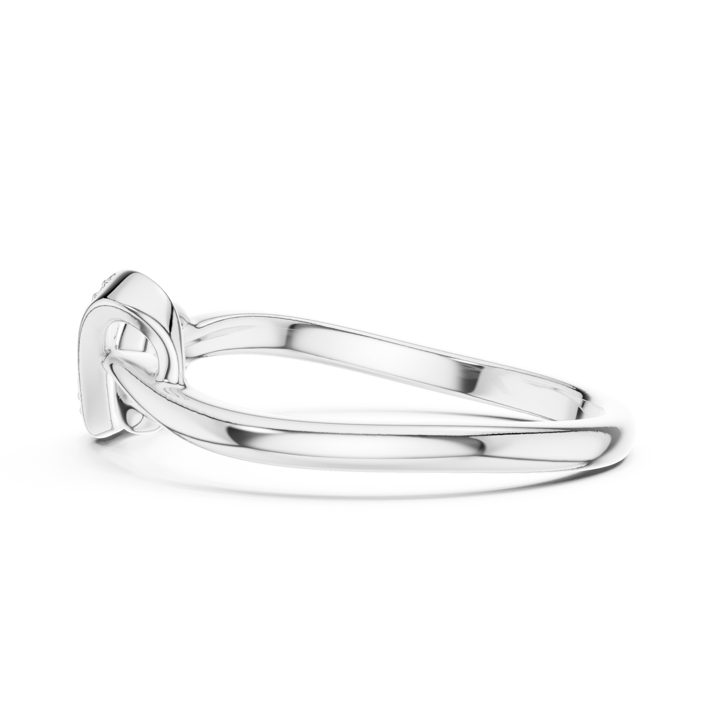 Round Solitaire Lab Grown Diamond Ring