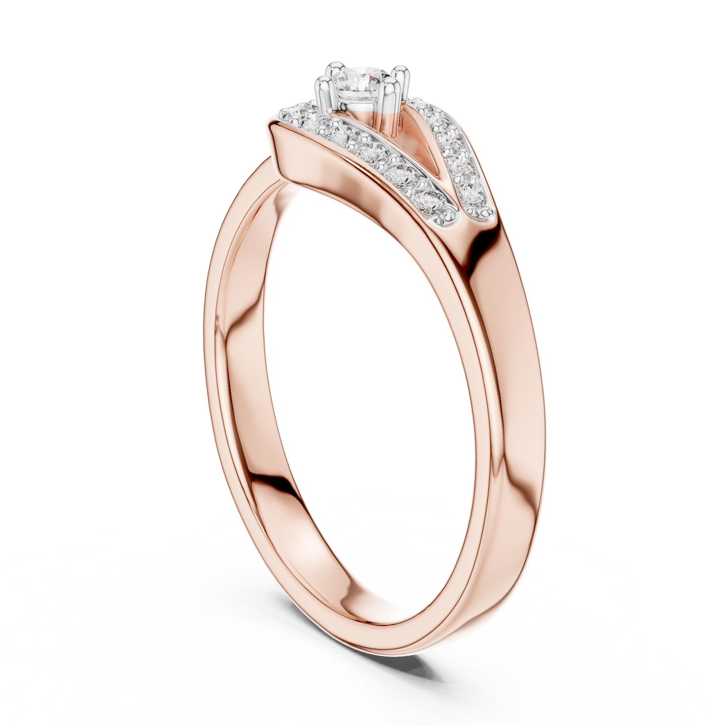 Round Halo Lab Grown Diamond Ring