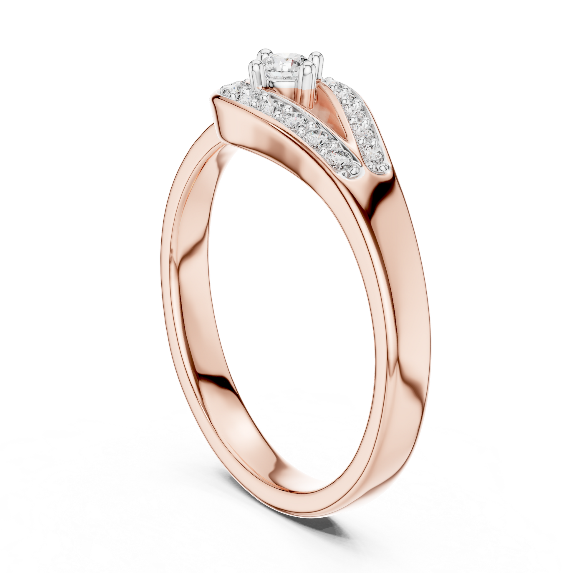 Round Halo Lab Grown Diamond Ring