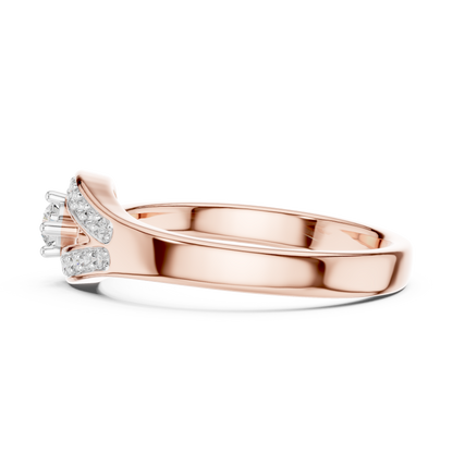 Round Halo Lab Grown Diamond Ring