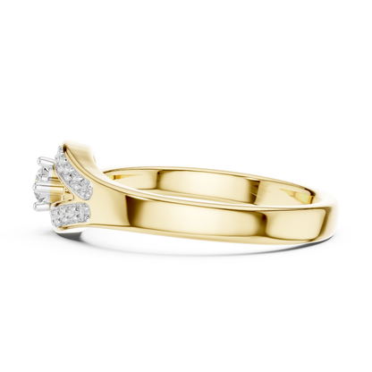 Round Halo Lab Grown Diamond Ring