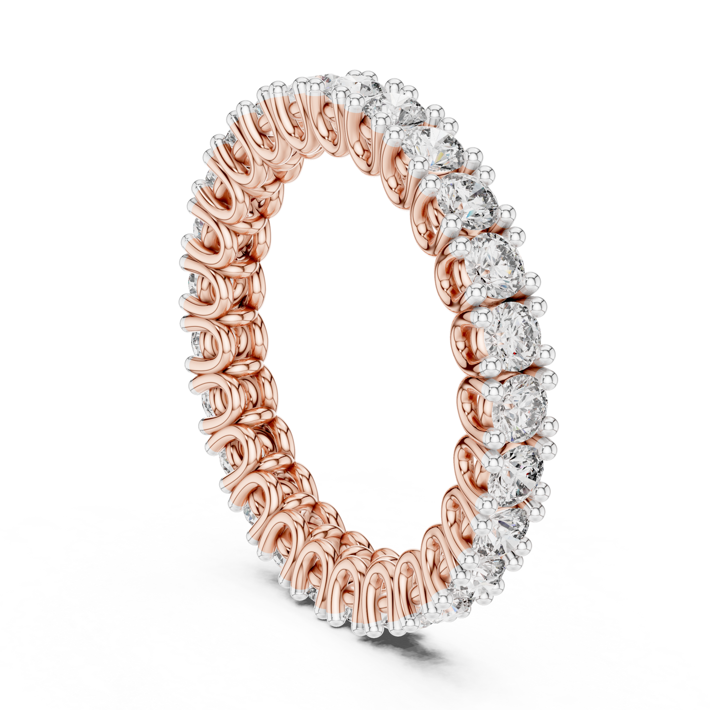 Round Eternity Lab Grown Diamond Ring