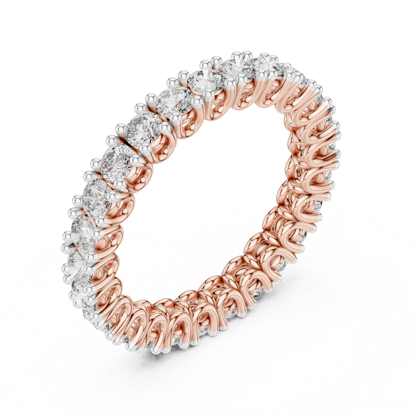 Round Eternity Lab Grown Diamond Ring