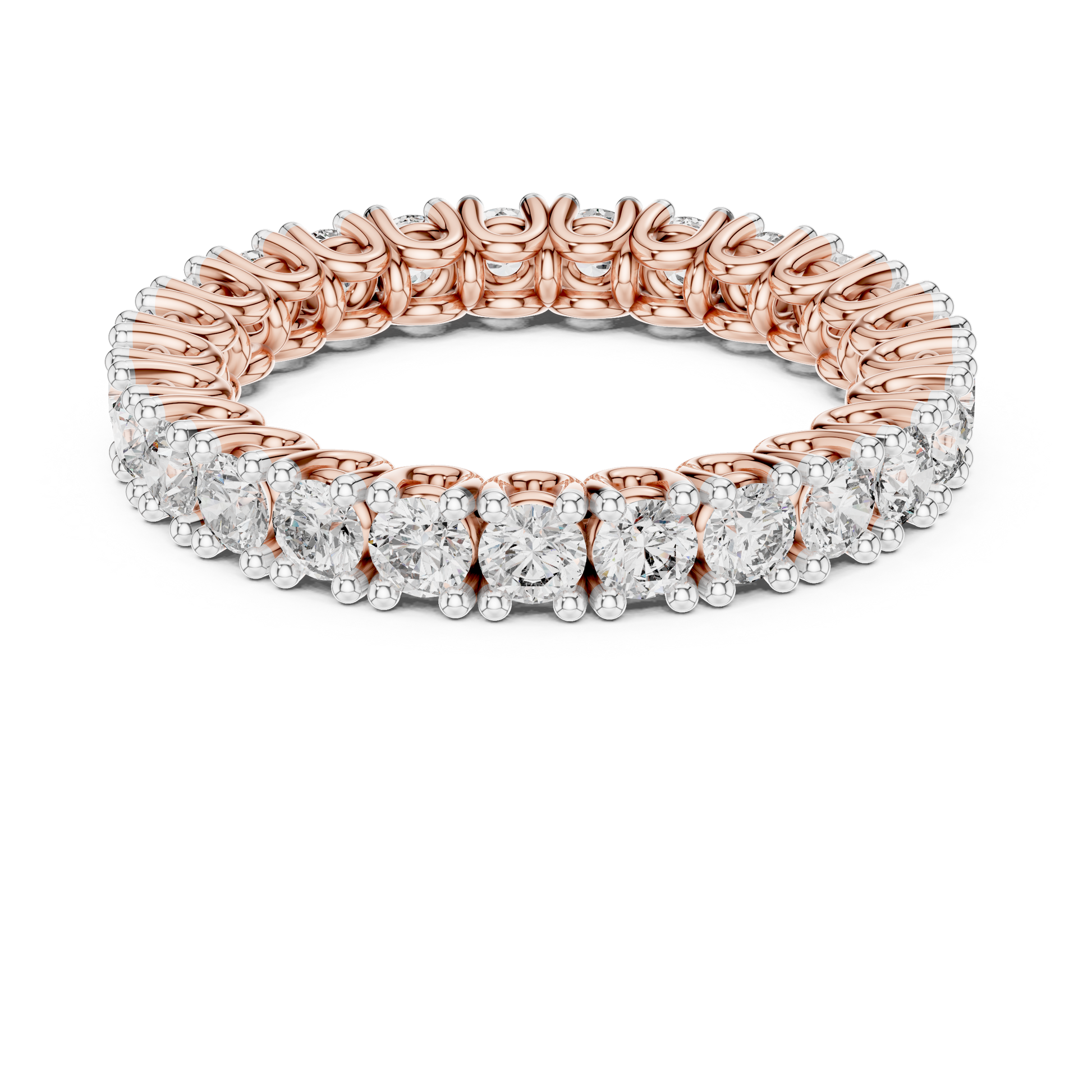 Round Eternity Lab Grown Diamond Ring