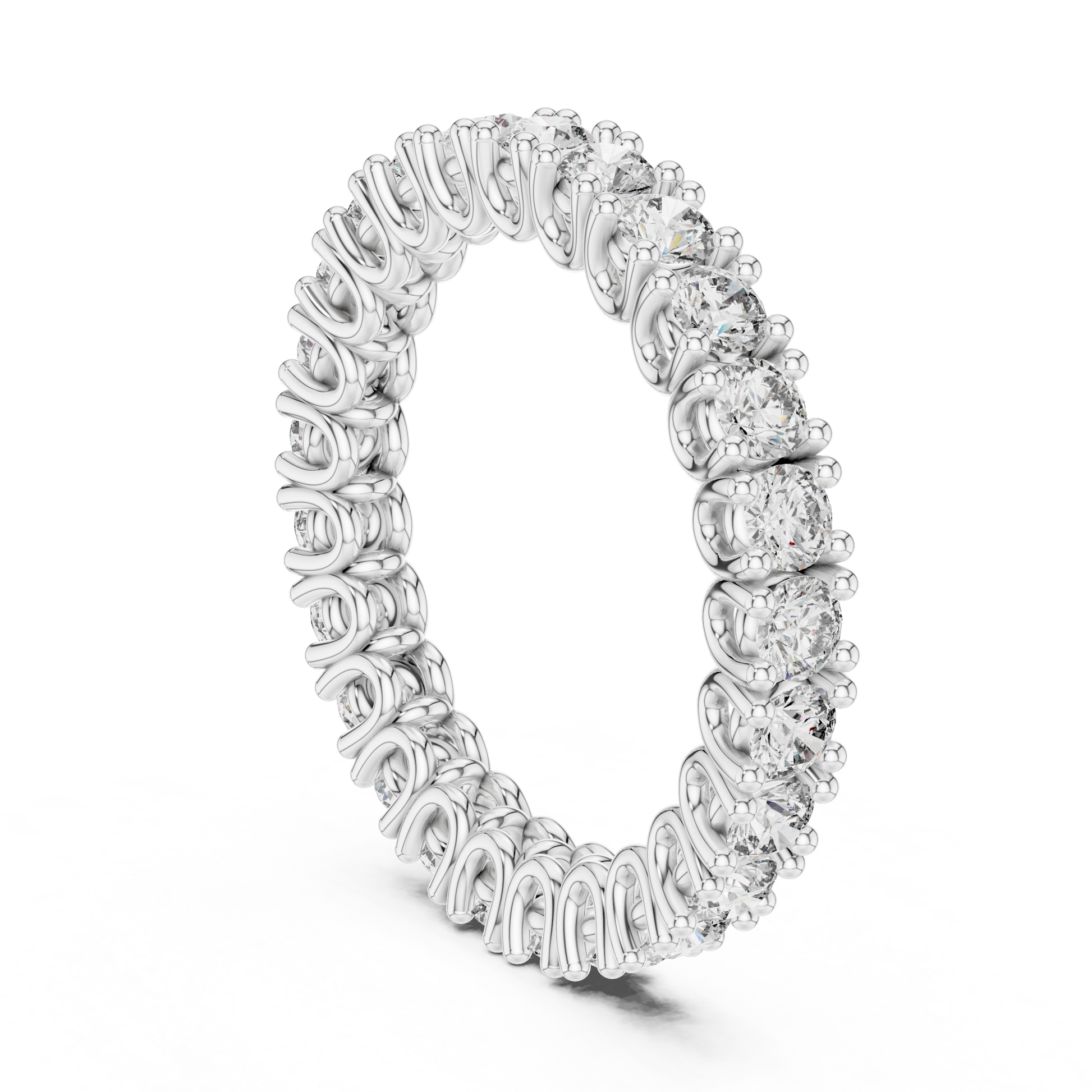 Round Eternity Lab Grown Diamond Ring