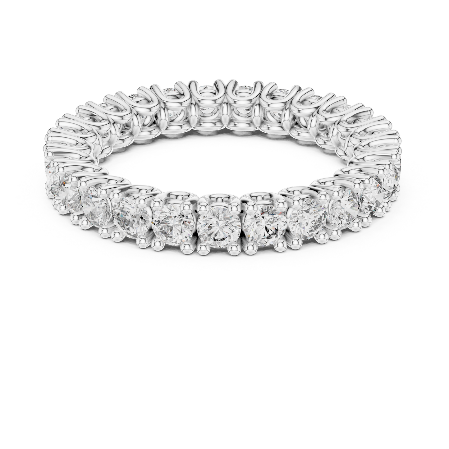 Round Eternity Lab Grown Diamond Ring
