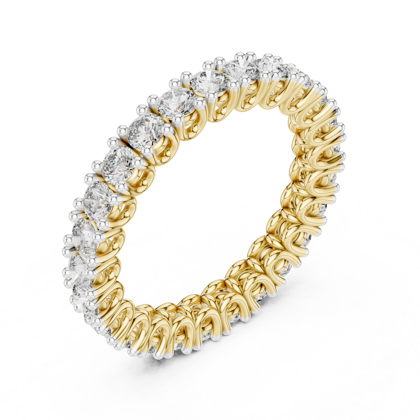 Round Eternity Lab Grown Diamond Ring