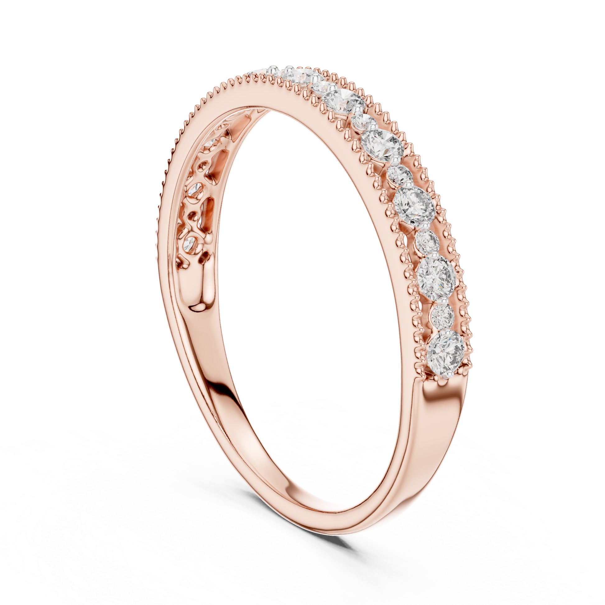 Round Halo Lab Grown Diamond Ring