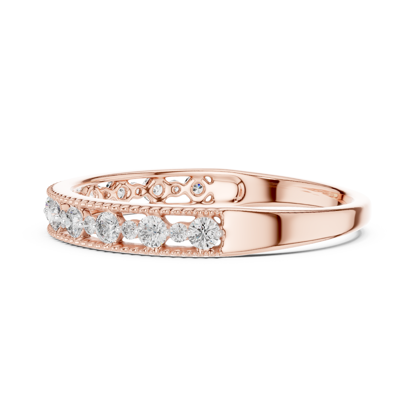 Round Halo Lab Grown Diamond Ring