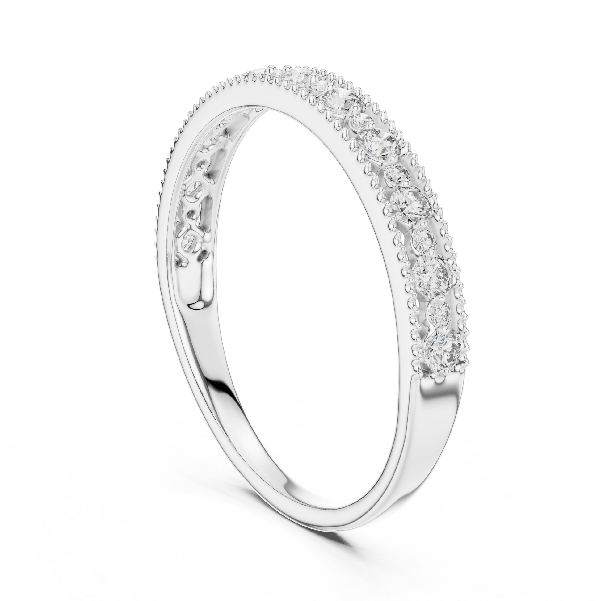 Round Halo Lab Grown Diamond Ring