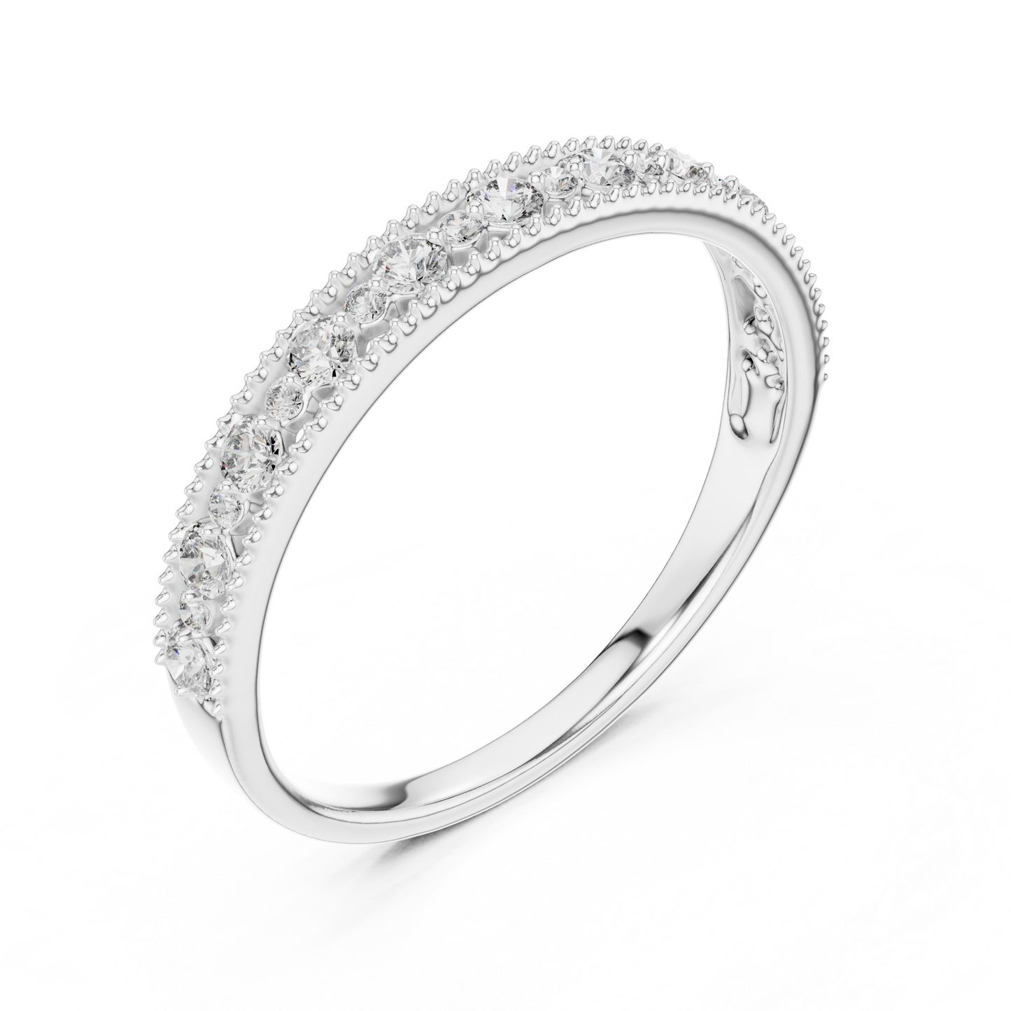 Round Halo Lab Grown Diamond Ring