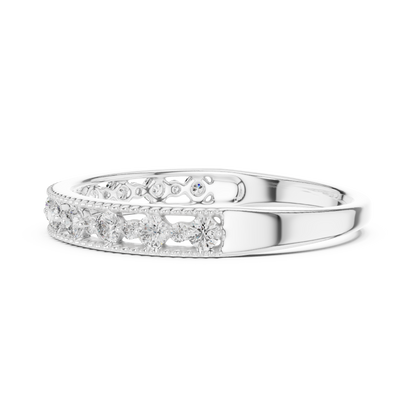 Round Halo Lab Grown Diamond Ring