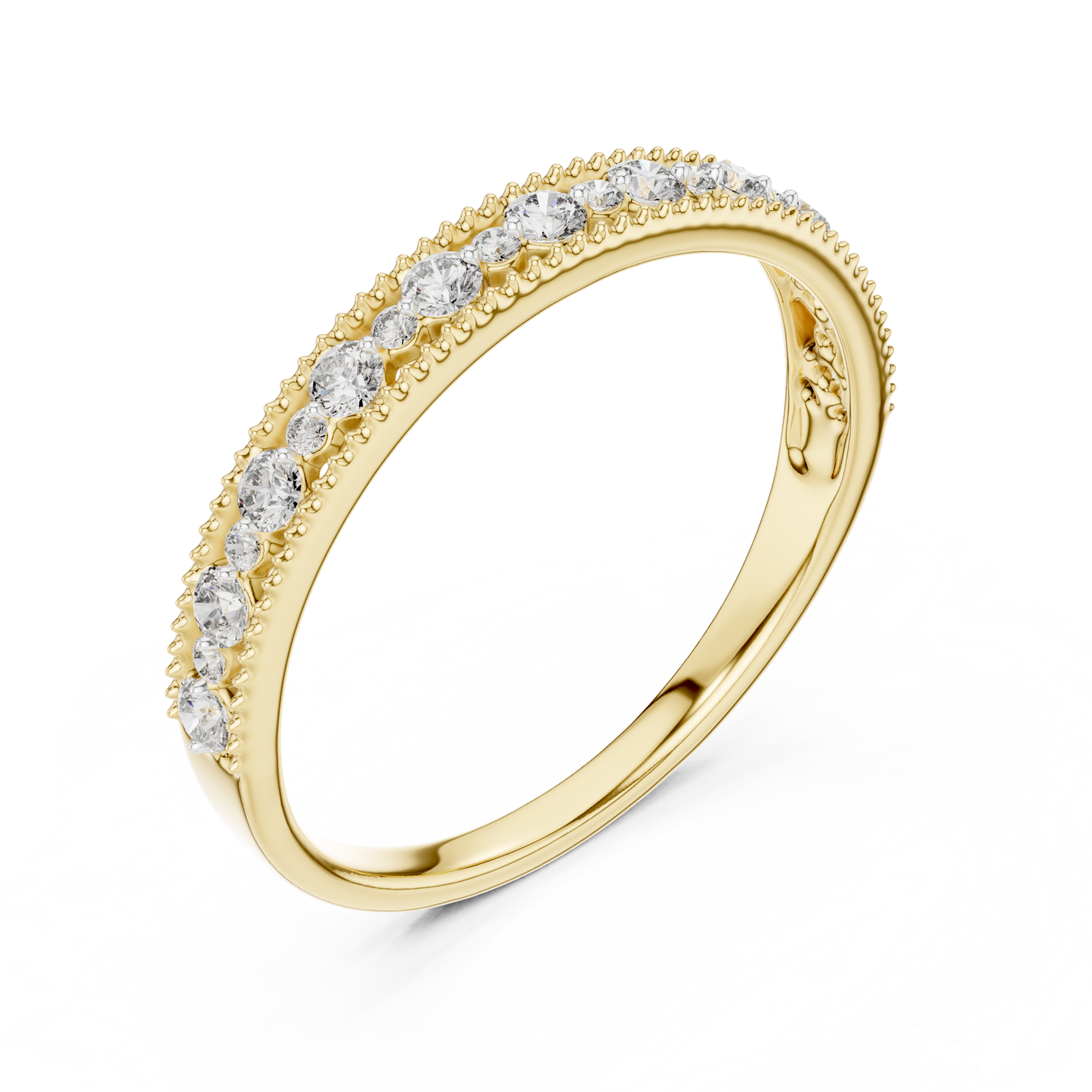 Round Halo Lab Grown Diamond Ring