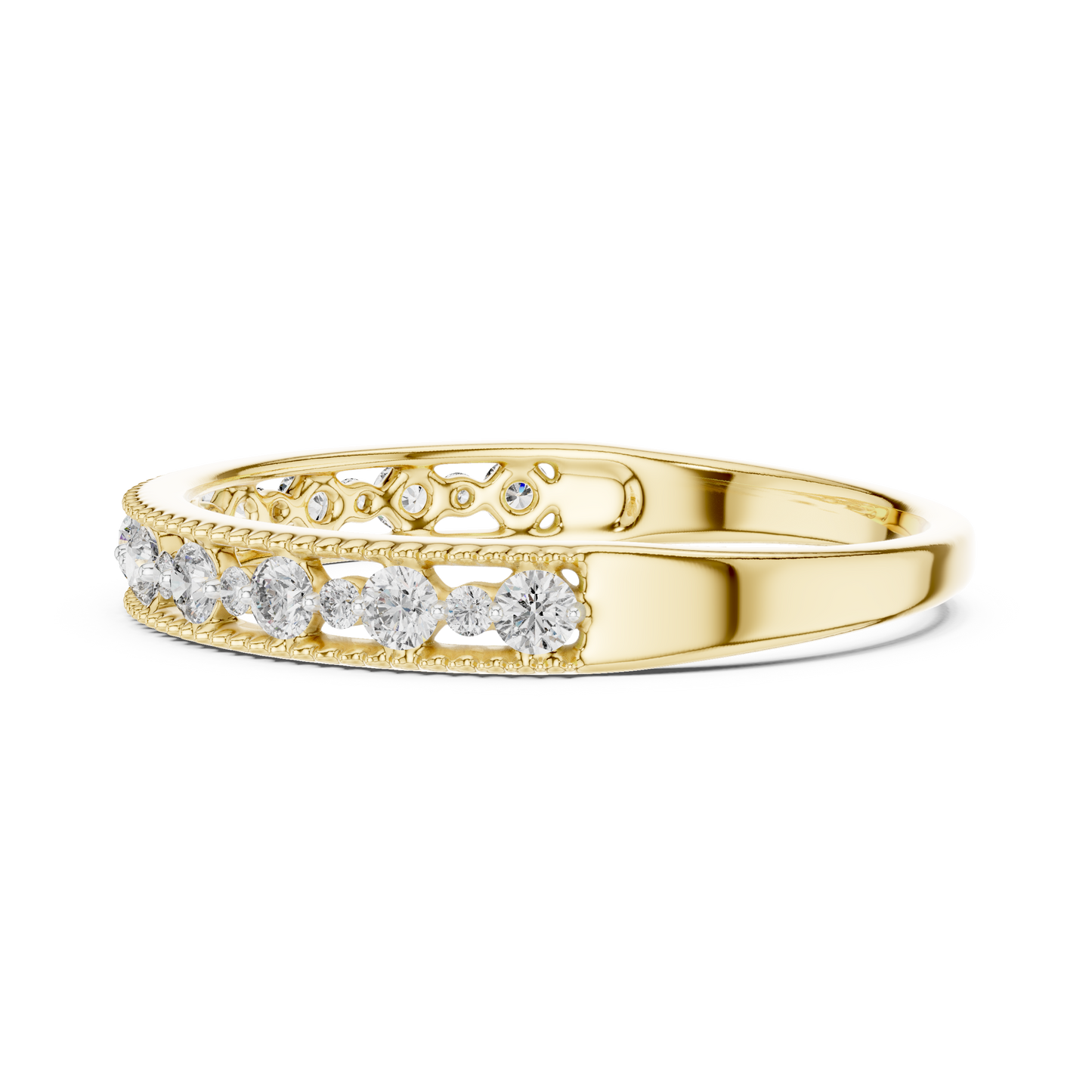 Round Halo Lab Grown Diamond Ring