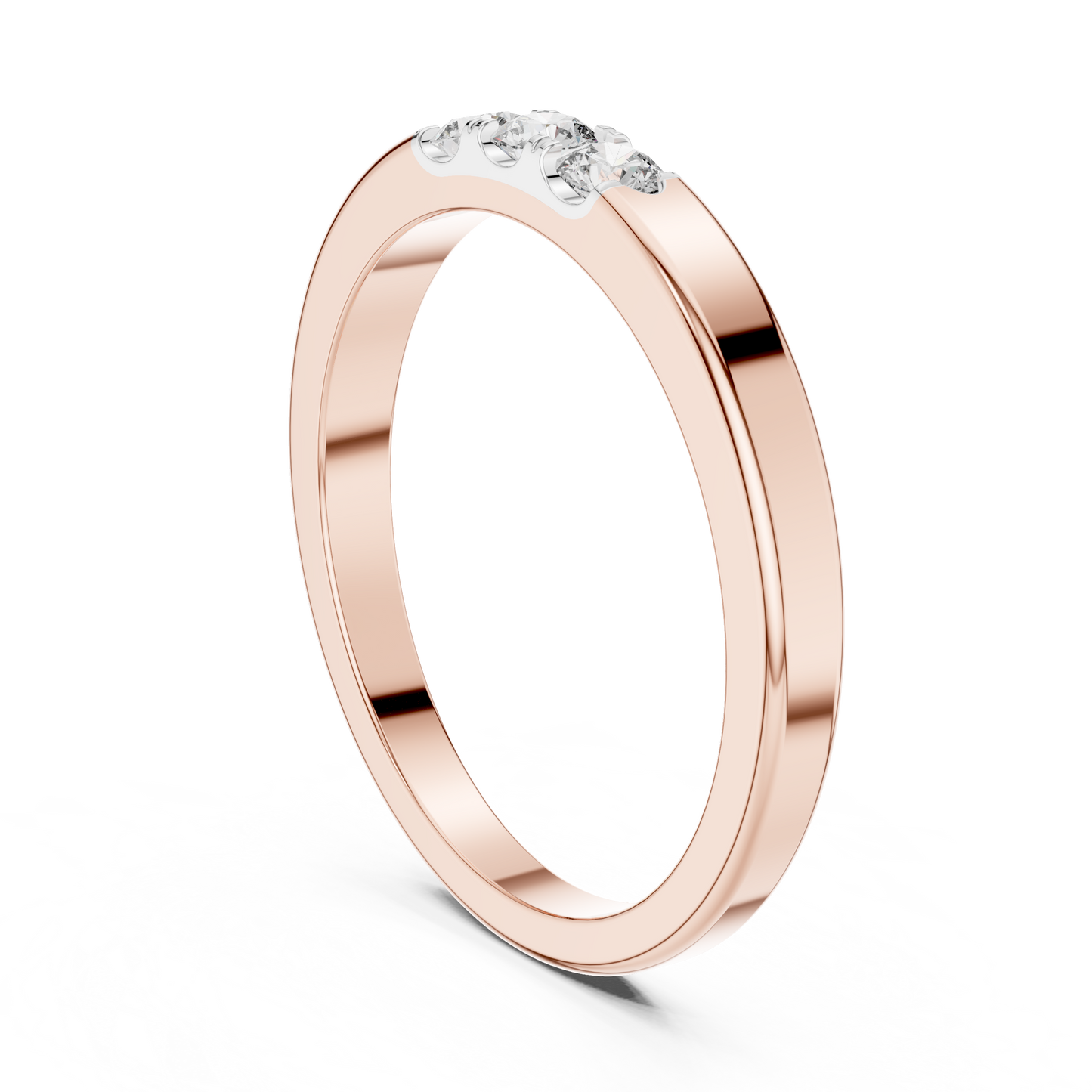 Round Solitaire Lab Grown Diamond Ring