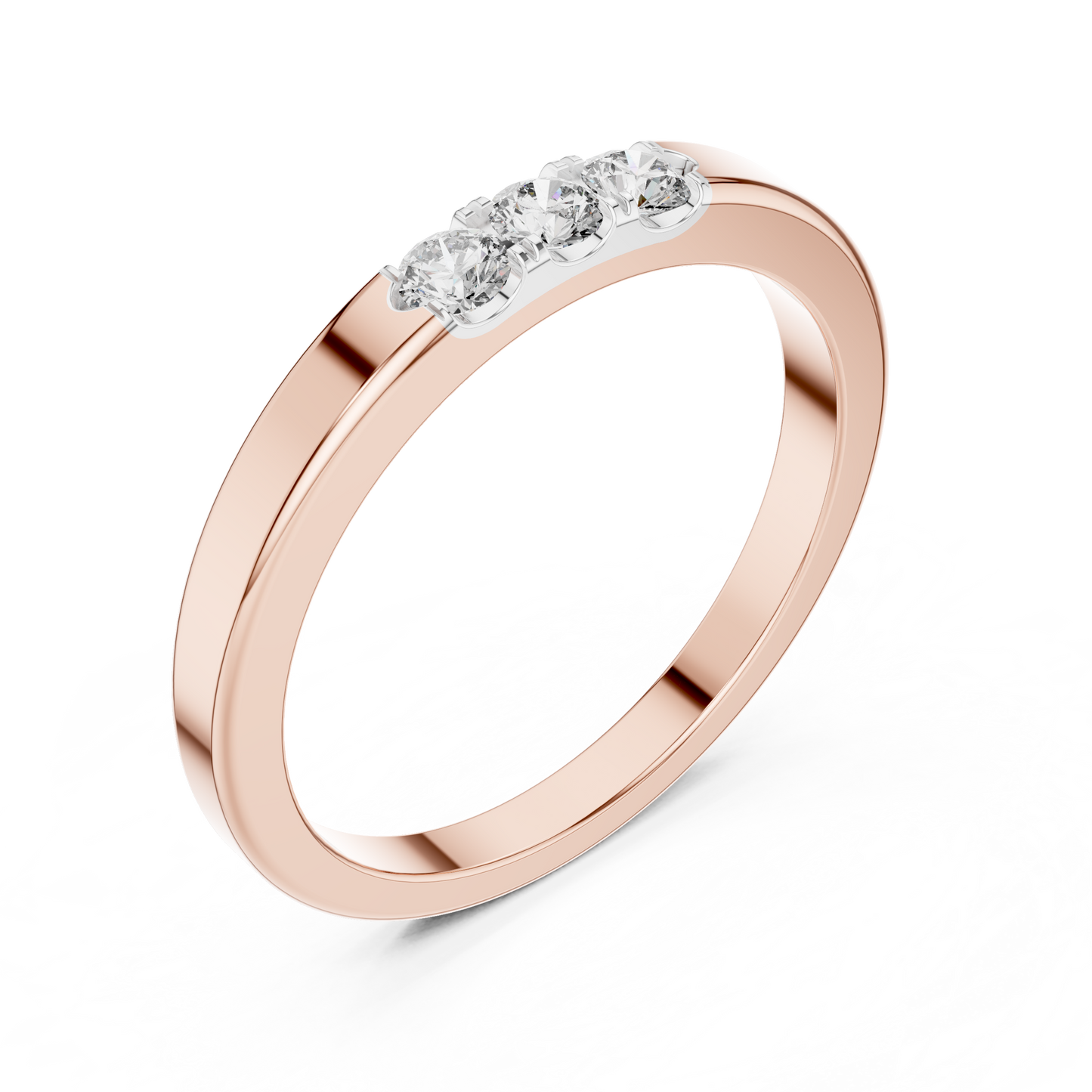 Round Solitaire Lab Grown Diamond Ring