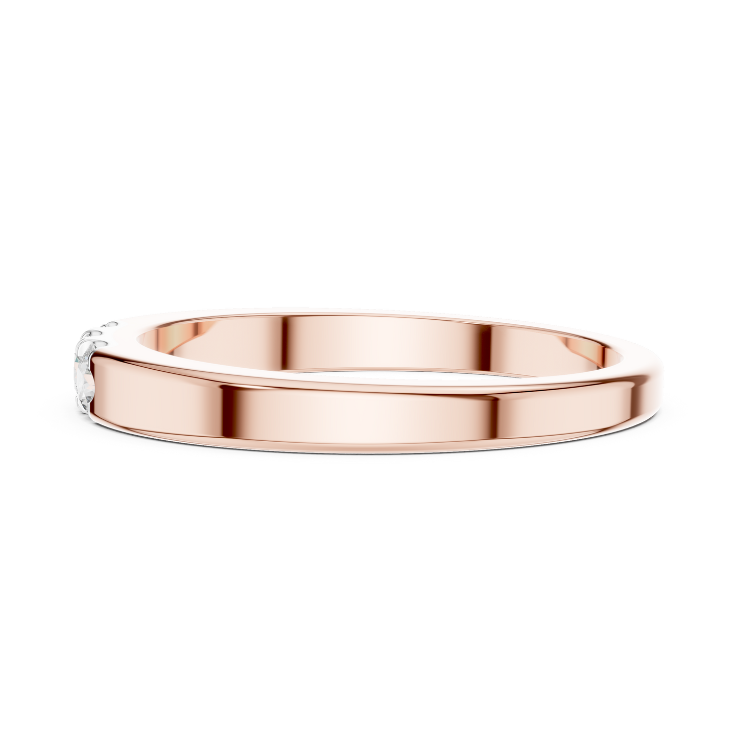 Round Solitaire Lab Grown Diamond Ring