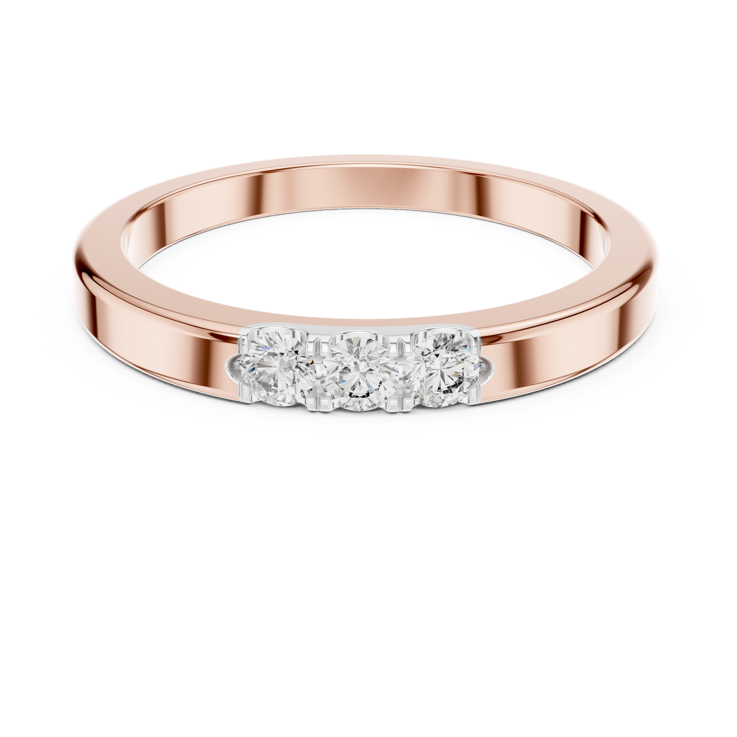 Round Solitaire Lab Grown Diamond Ring
