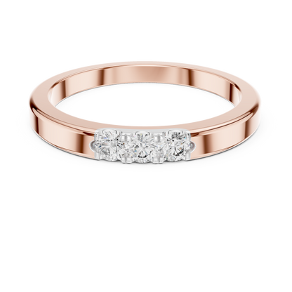 Round Solitaire Lab Grown Diamond Ring