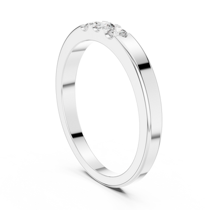 Round Solitaire Lab Grown Diamond Ring