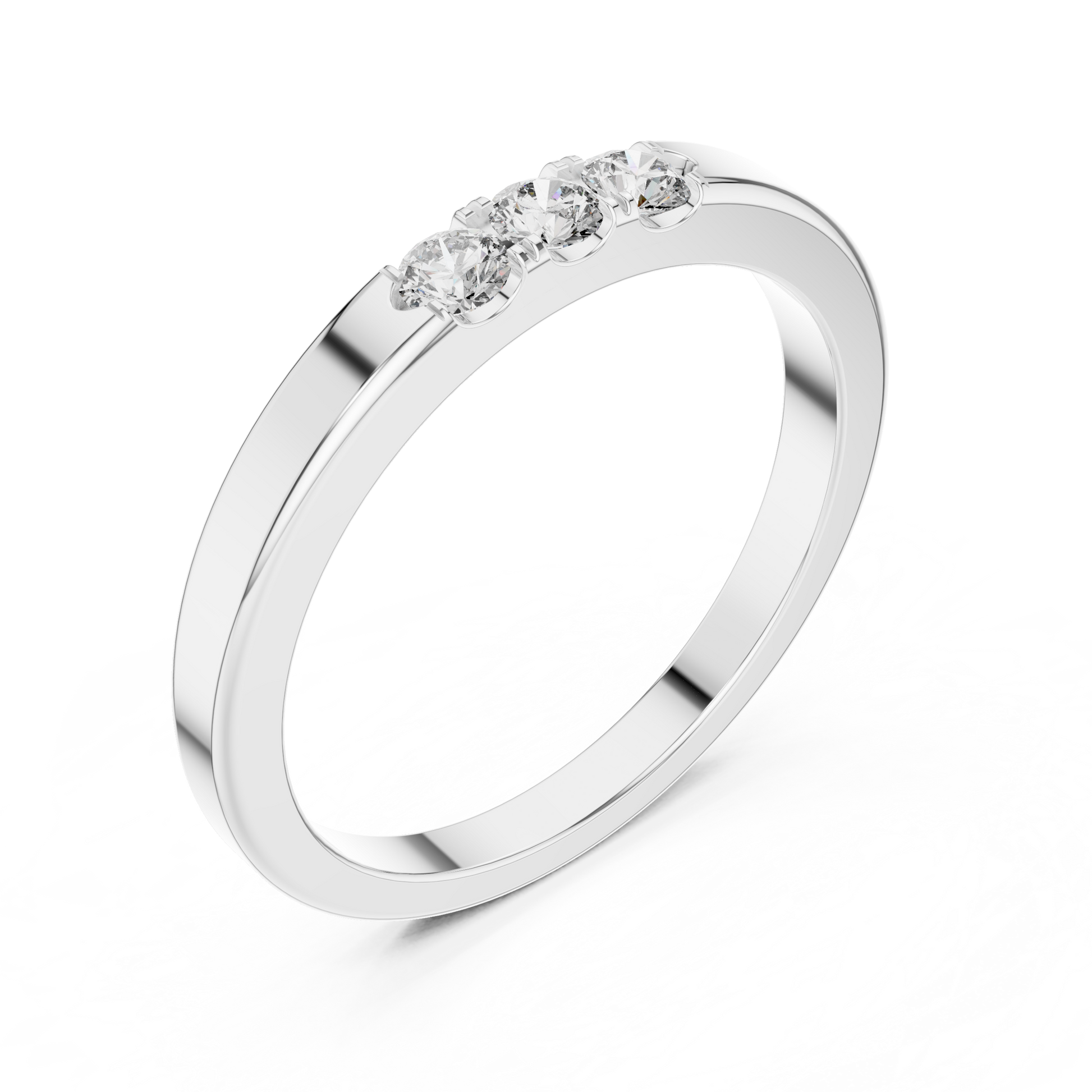 Round Solitaire Lab Grown Diamond Ring