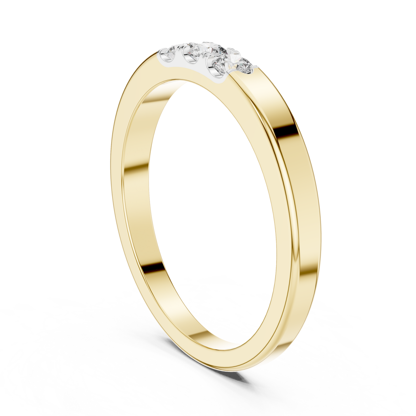 Round Solitaire Lab Grown Diamond Ring