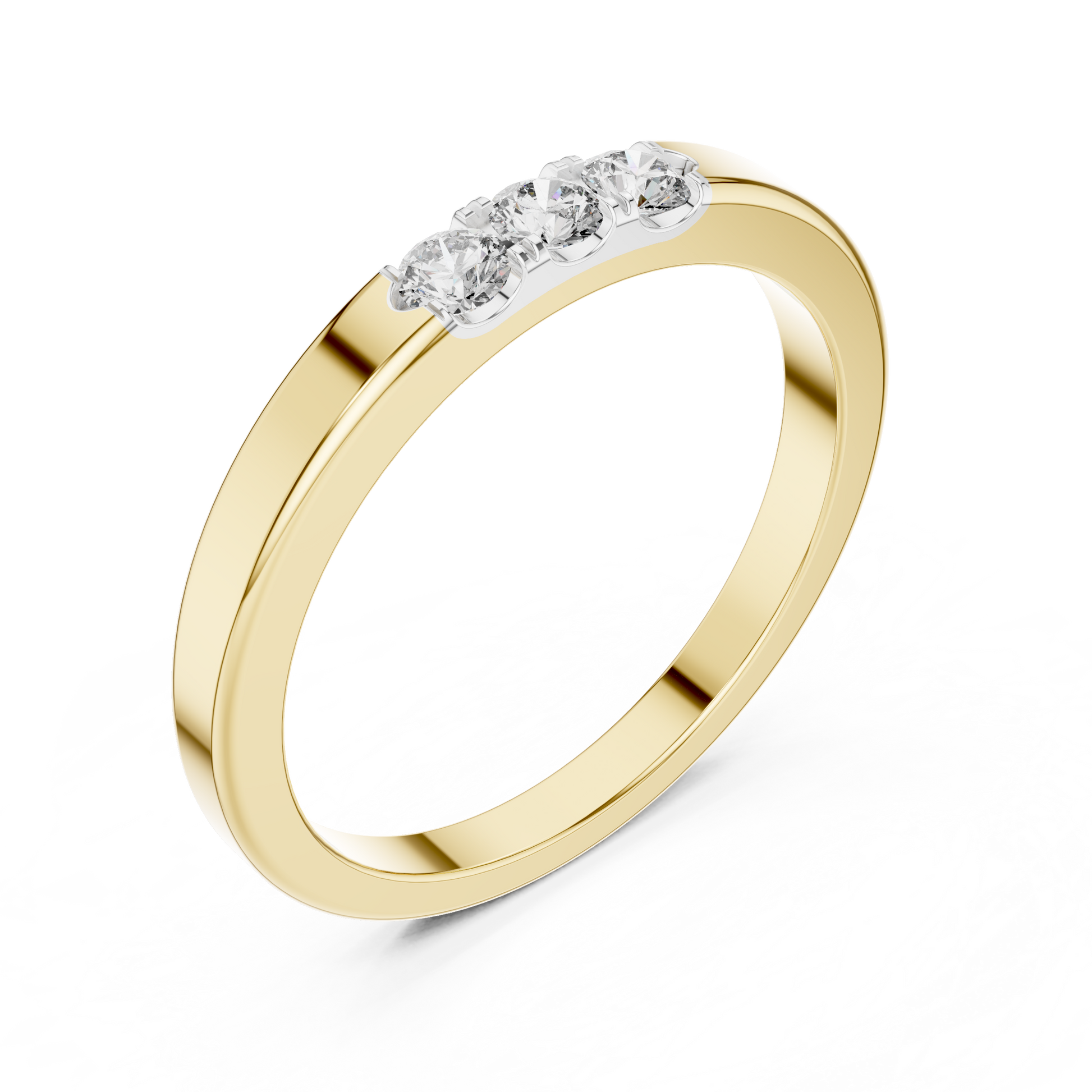 Round Solitaire Lab Grown Diamond Ring