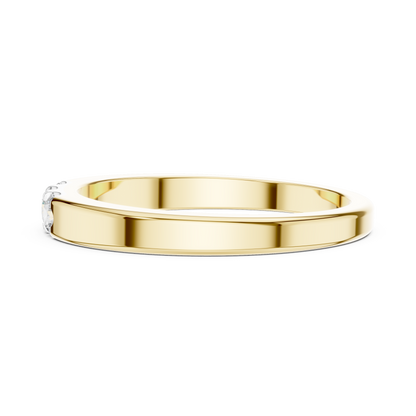 Round Solitaire Lab Grown Diamond Ring