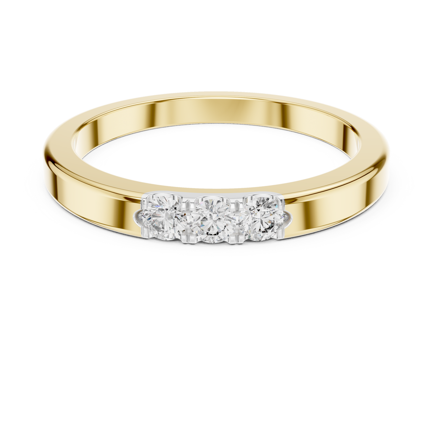 Round Solitaire Lab Grown Diamond Ring