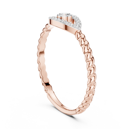 Round Halo Lab Grown Diamond Ring