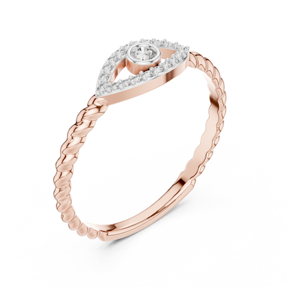 Round Halo Lab Grown Diamond Ring