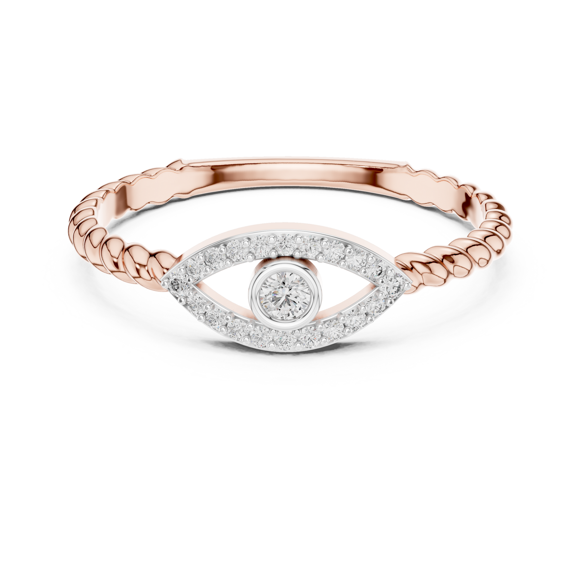 Round Halo Lab Grown Diamond Ring