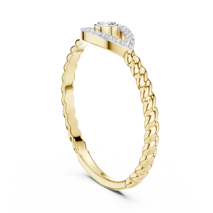 Round Halo Lab Grown Diamond Ring