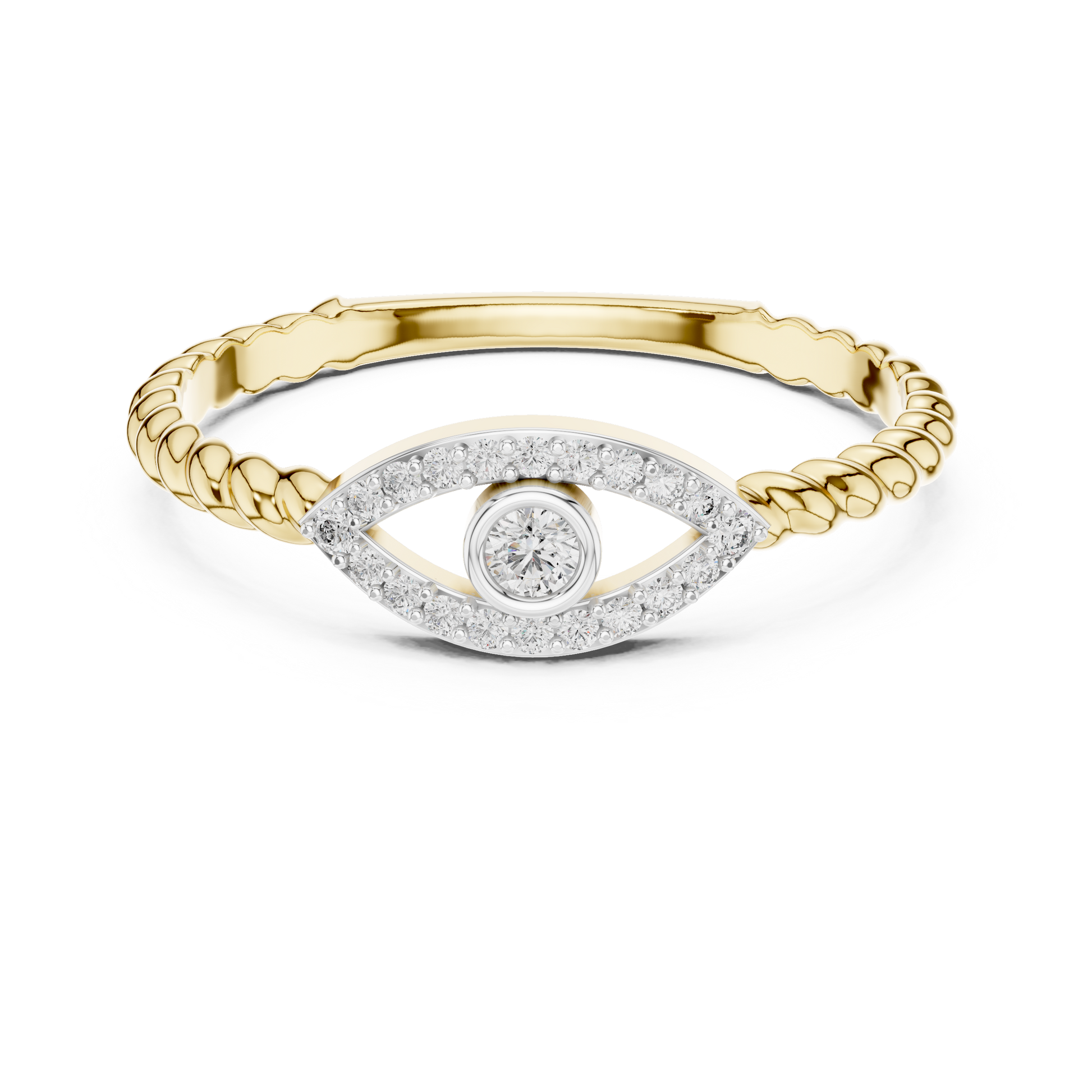 Round Halo Lab Grown Diamond Ring