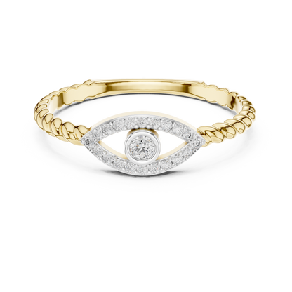 Round Halo Lab Grown Diamond Ring