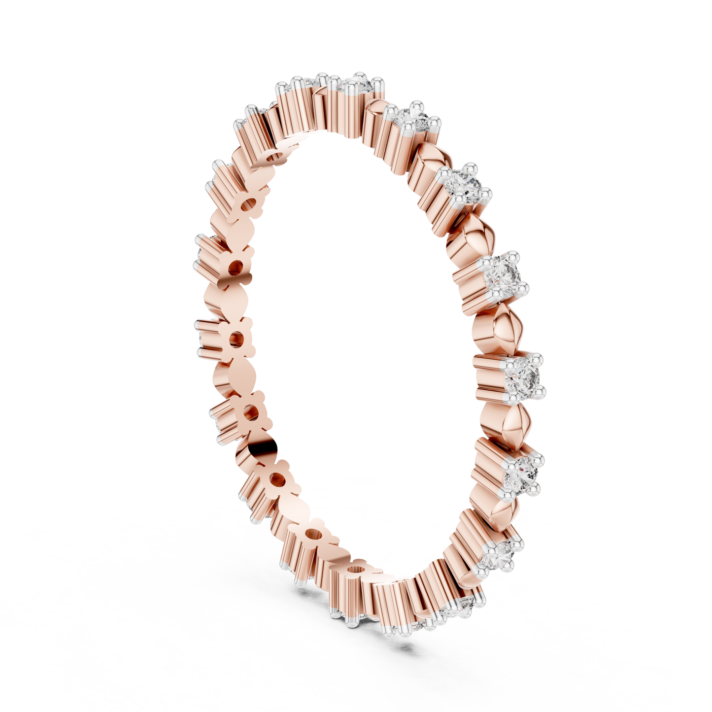 Round Eternity Lab Grown Diamond Ring