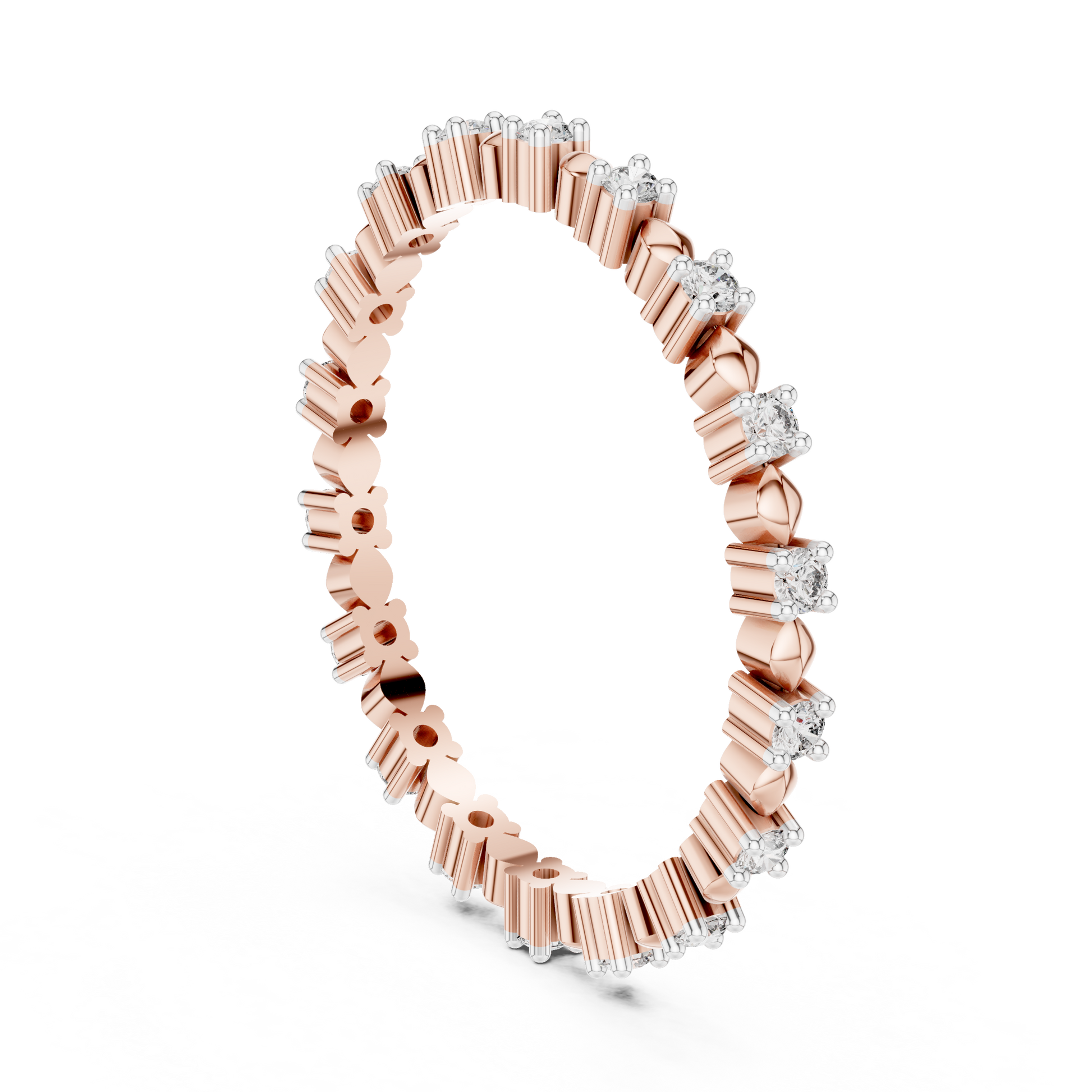 Round Eternity Lab Grown Diamond Ring