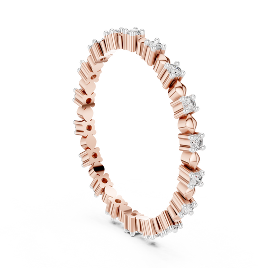 Round Eternity Lab Grown Diamond Ring