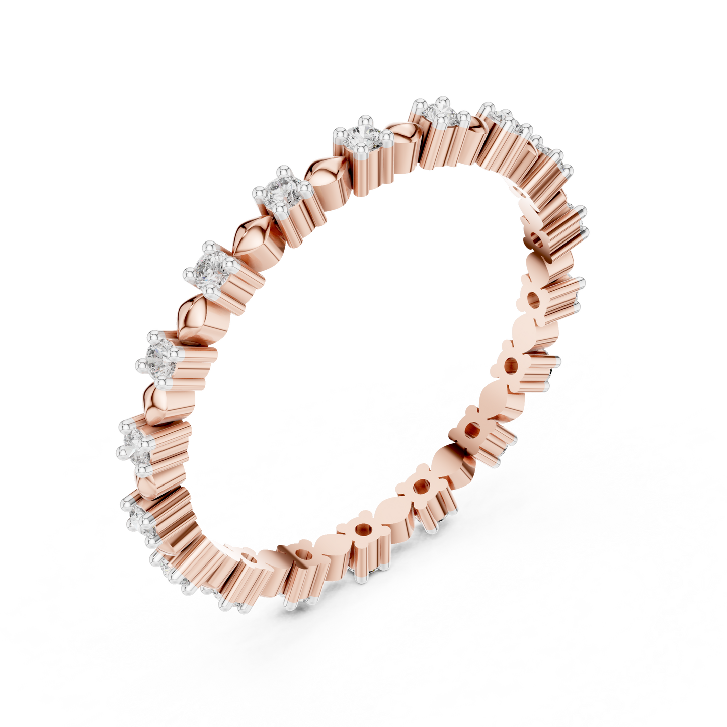 Round Eternity Lab Grown Diamond Ring