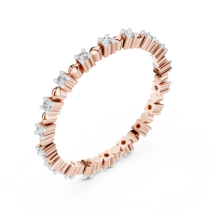 Round Eternity Lab Grown Diamond Ring