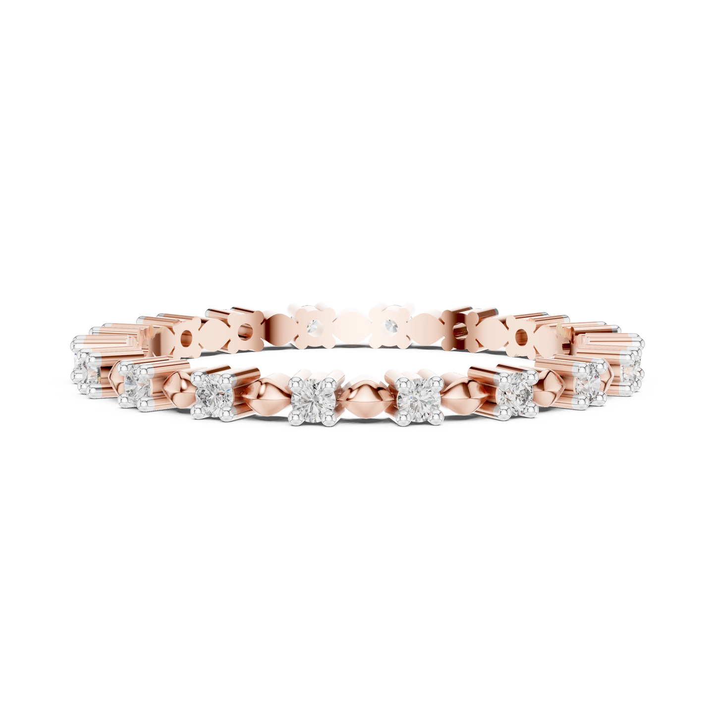 Round Eternity Lab Grown Diamond Ring