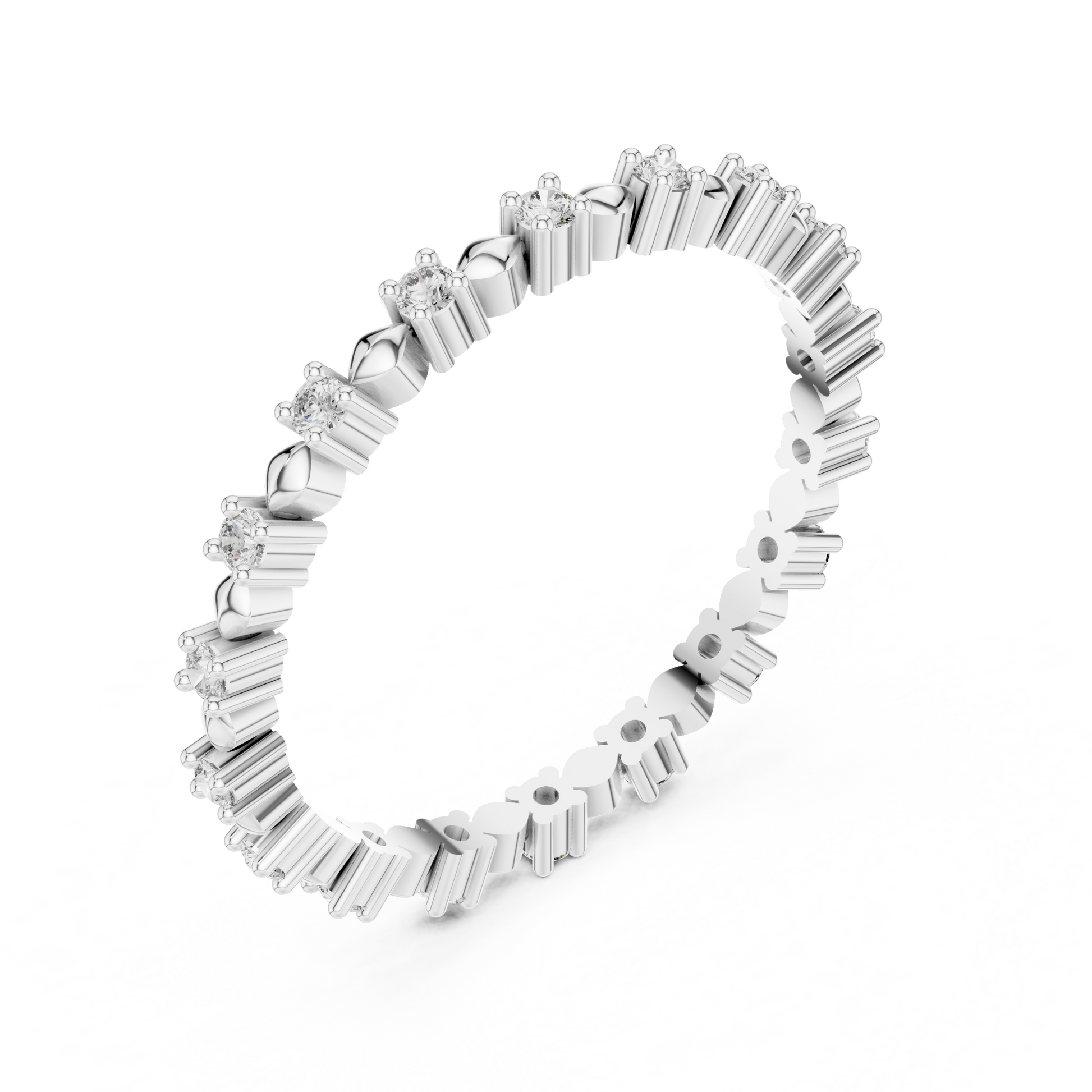 Round Eternity Lab Grown Diamond Ring