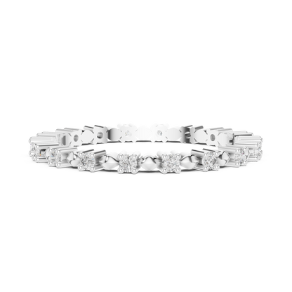 Round Eternity Lab Grown Diamond Ring