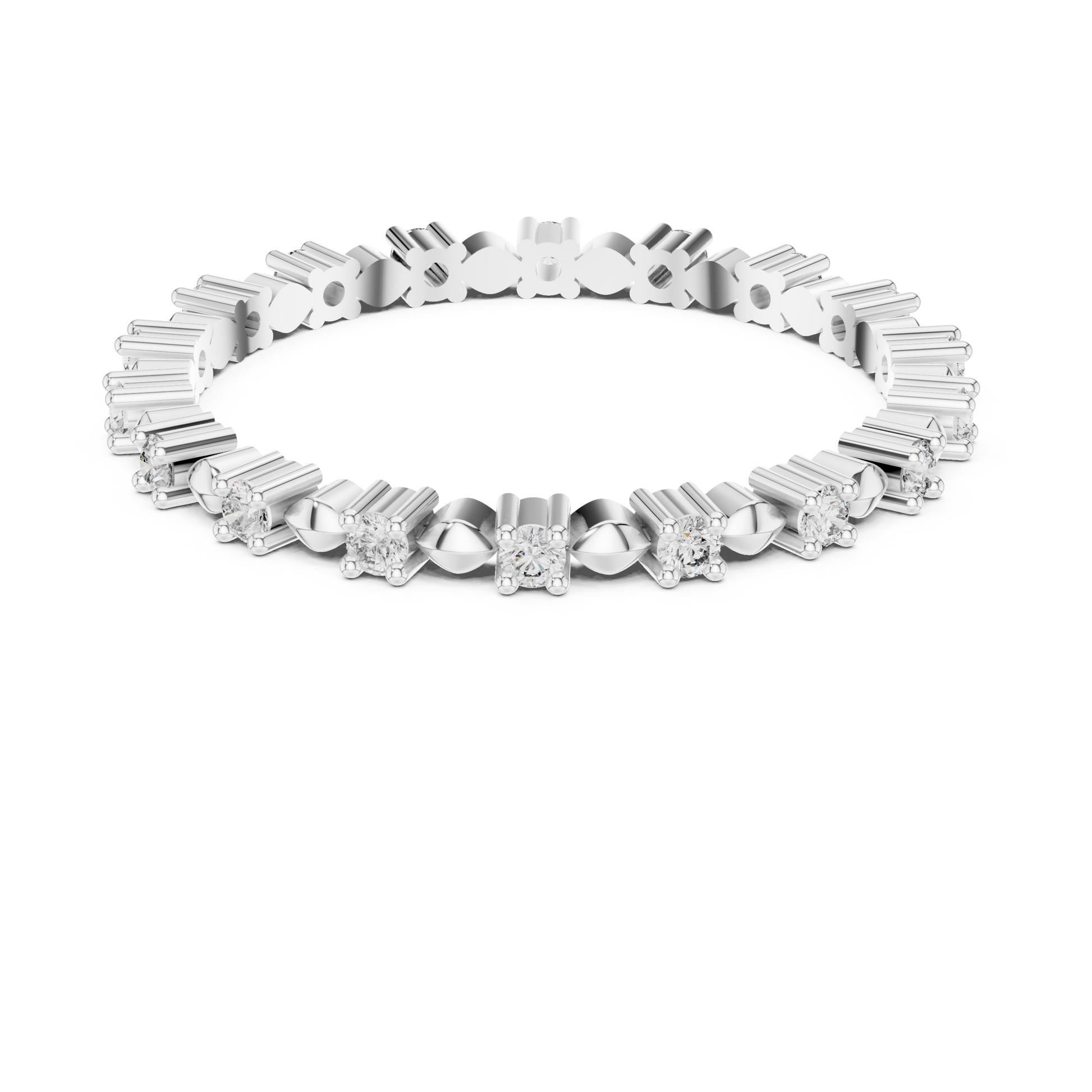 Round Eternity Lab Grown Diamond Ring