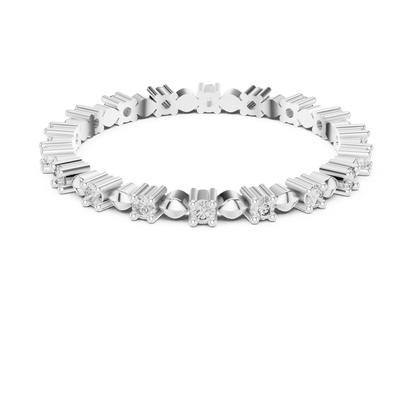 Round Eternity Lab Grown Diamond Ring