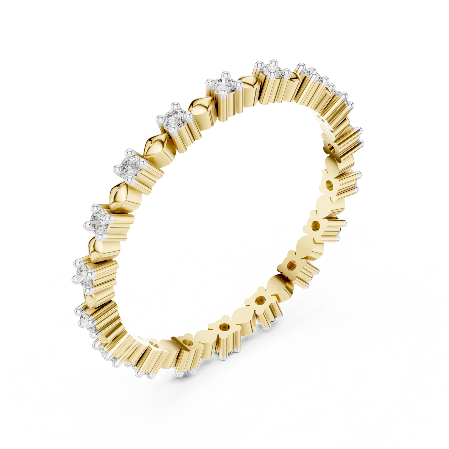 Round Eternity Lab Grown Diamond Ring