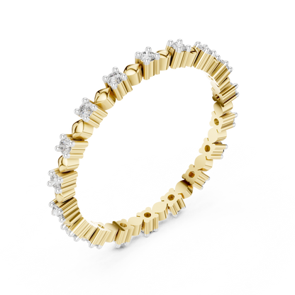 Round Eternity Lab Grown Diamond Ring