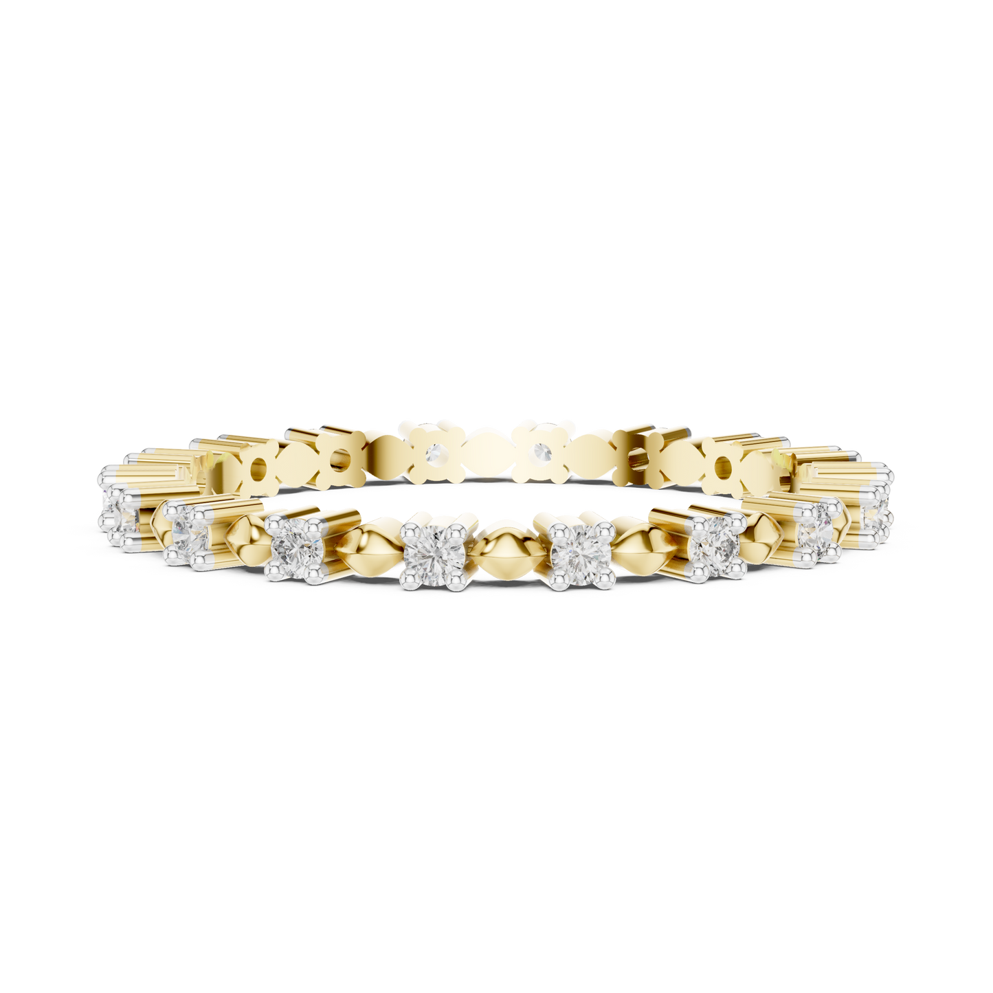 Round Eternity Lab Grown Diamond Ring