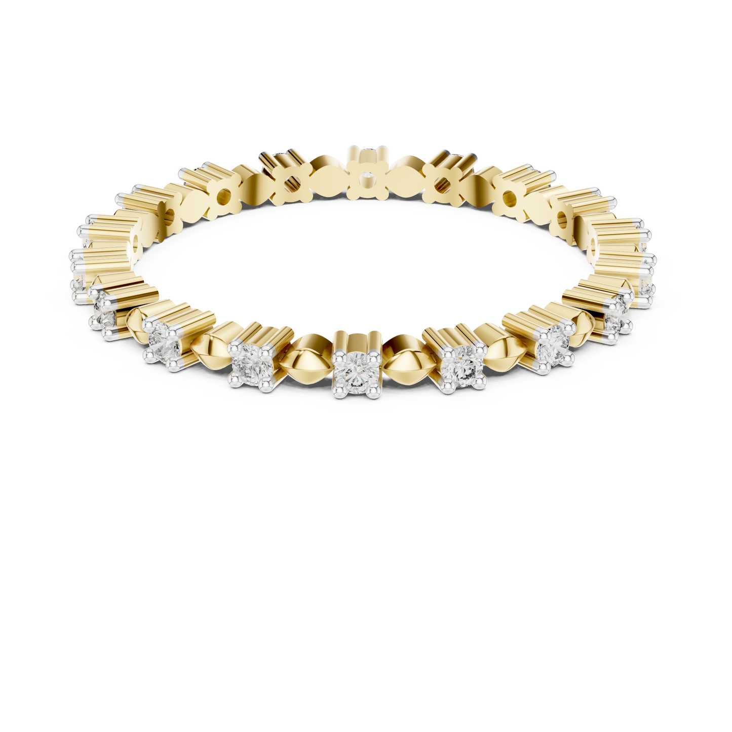 Round Eternity Lab Grown Diamond Ring
